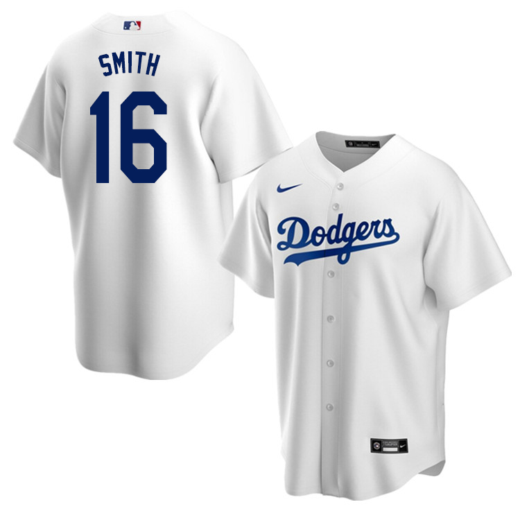 Nike Men #16 Will Smith Los Angeles Dodgers Baseball Jerseys Sale-White